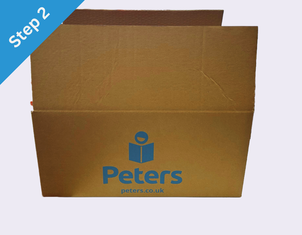 A book subscription box delivery from Peters