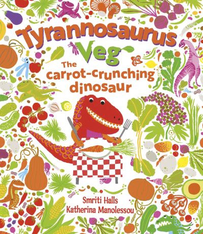 Tyrannosaurus veg the carrot-crunching dinosaur