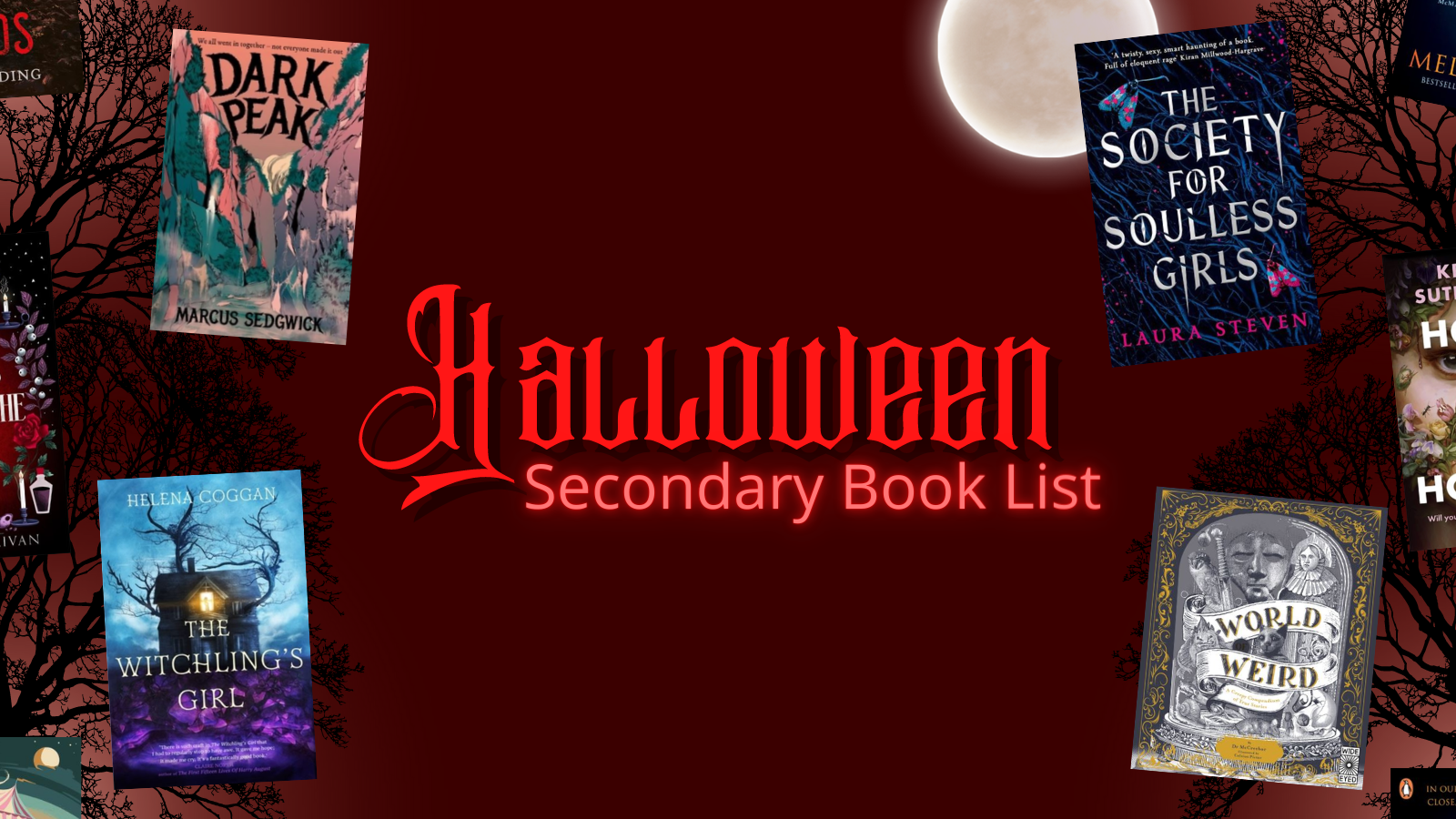 Halloween books for teenagers in secondary schools
