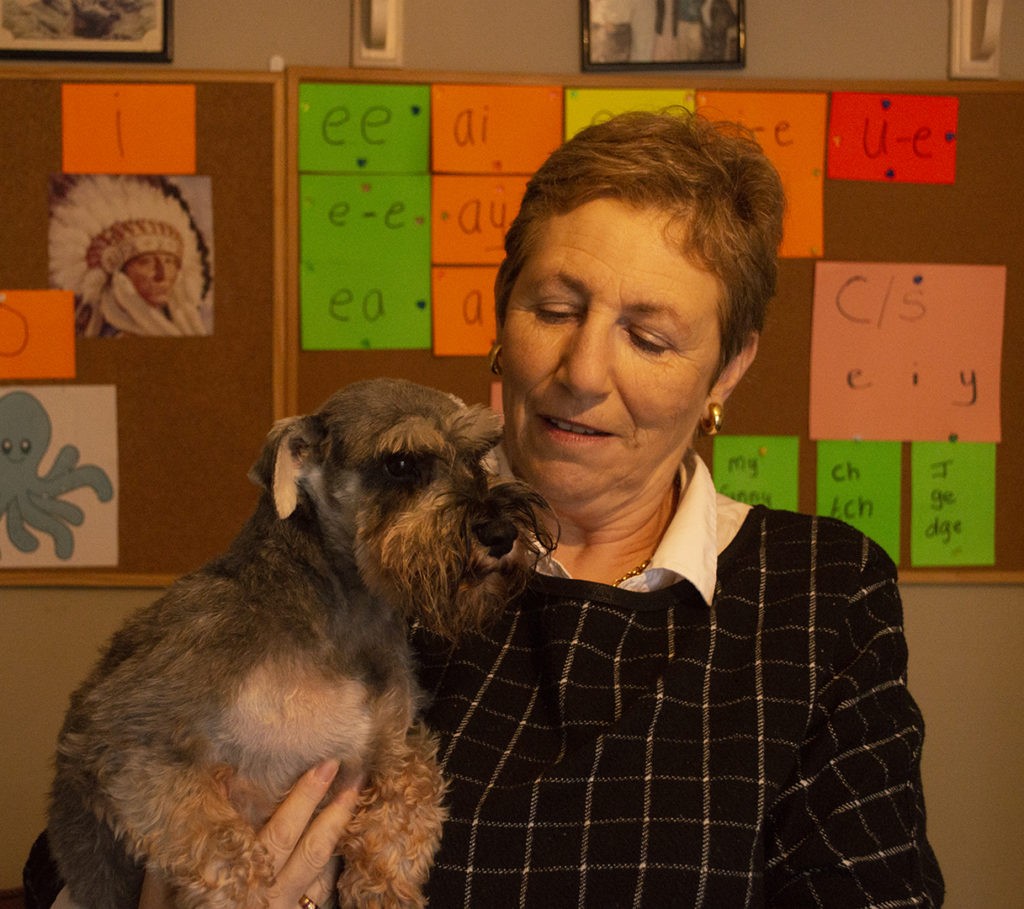 An image of Mary Moran, author of dyslexia-friendly books 