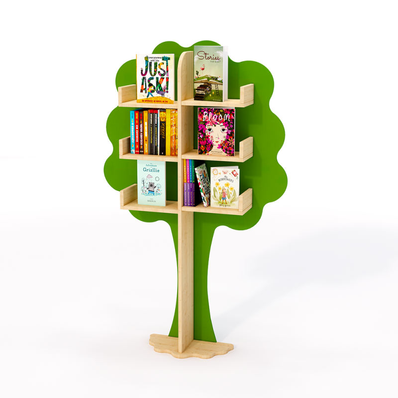 Oak Book Tree | tree bookshelves | themed library bookshelves