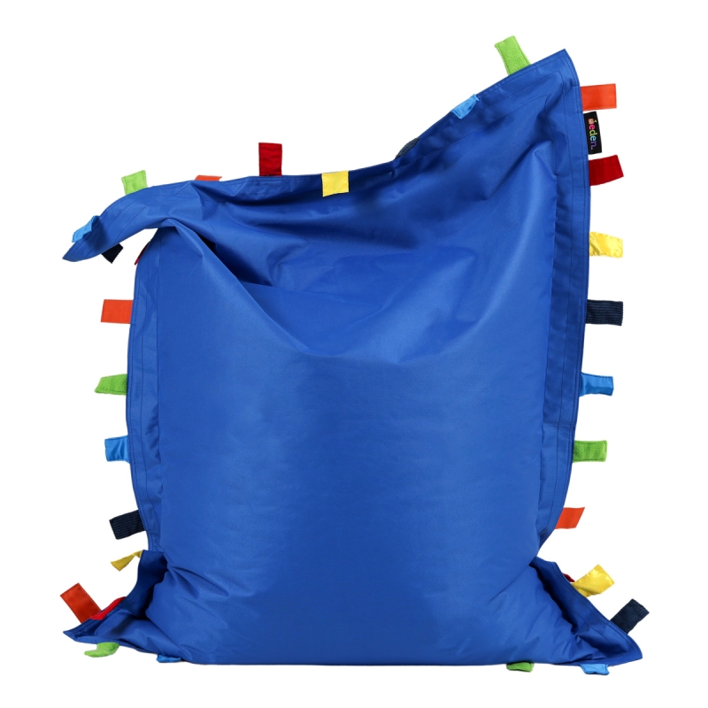 Sensory touch tags pillow beanbag