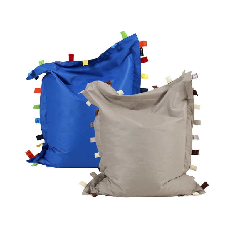 Sensory touch tags pillow beanbag (pack of 2)