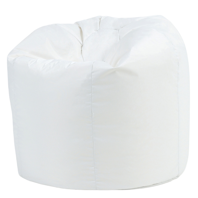 White UV reflective beanbag